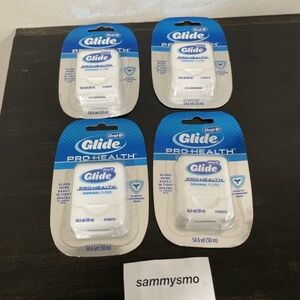 Oral-B Glide Pro Health Dental Floss Original Unflavored 54.6 Yd OLD VERSION x4